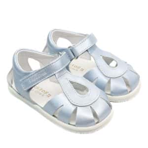 Sandalias Blanditos Modelo Gota Azul