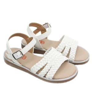 Sandalias niñas blancas Crecendo