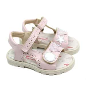 Sandalia Niña piel Rosa Yowas
