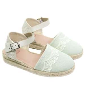 Alpargata Niña Verde Agua Titanitos