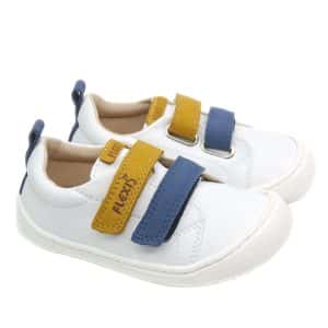 Deportivas Respetuosas Flexinens Azul y mostaza