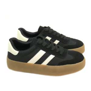 Deportivos Negros Xti Cordones