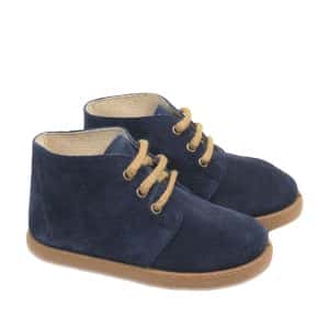 Botas Serraje Niño Marino Batilas