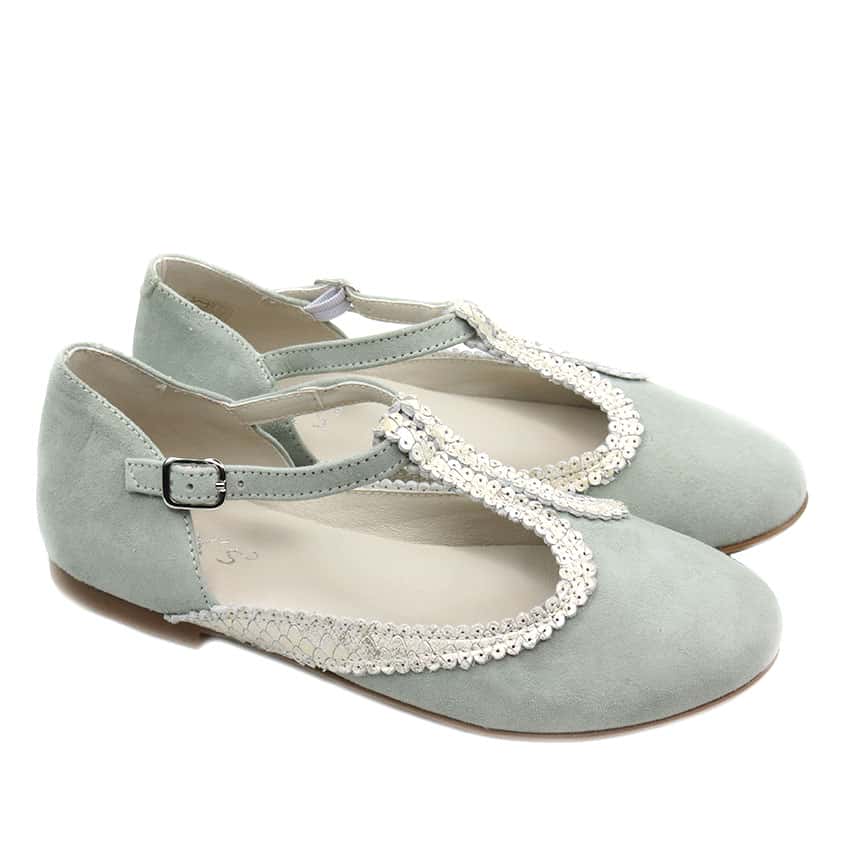 Mercedita Verde Comunion Gux´s Shoes