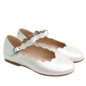 Mercedita Niña Comunión Ondas Beige