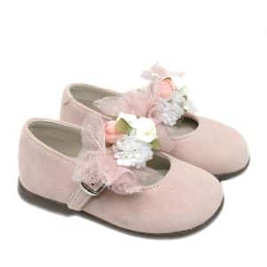 Mercedita Niña Arras Rosa empolvado