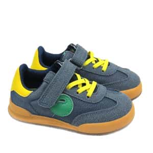 Deportivo Flexible Azul y Amarillo Gorila