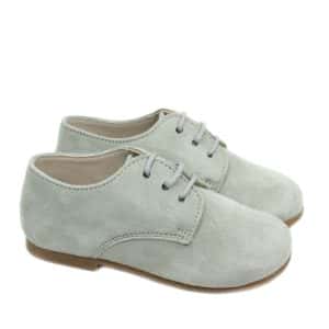 Zapato Blucher Verde Savia