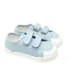 Zapatilla tela Coco Blanditos Celeste