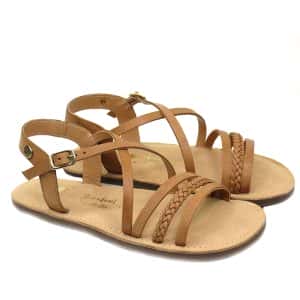 Sandalias Barefoot Niñas Chetto Cuero