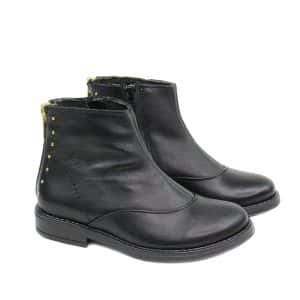 Botines Niña Piel Negro Yowas