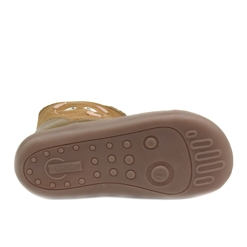 Botas Barefoot Osito Chetto Cuero - Imagen 3