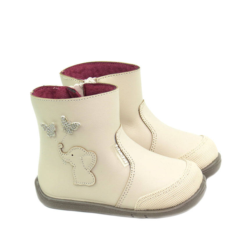 Botas Respetuosas Globos Beige Titanitos