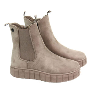 Botin Niña Chelsea Xti taupe