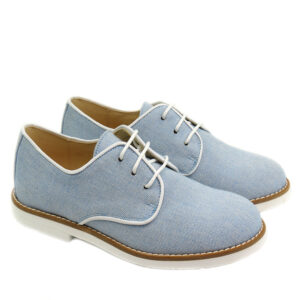 Zapato Comunión Niño Celeste