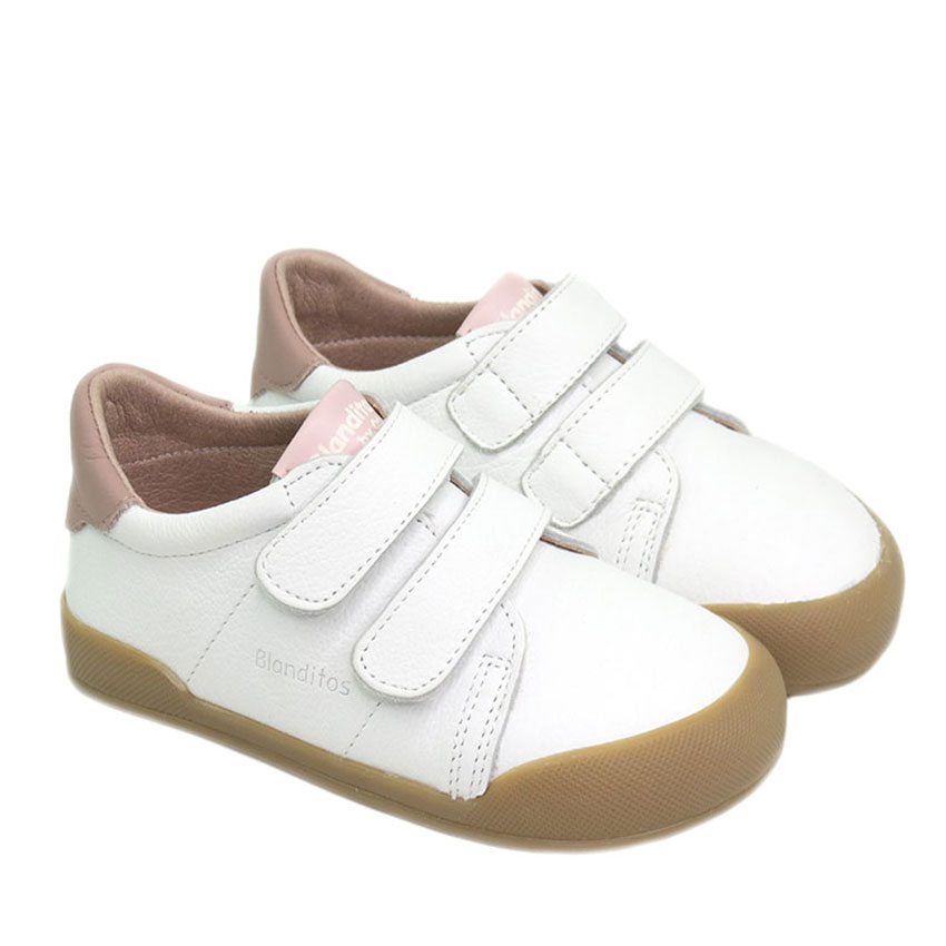 Deportiva Londres Blanco/Rosa Blanditos