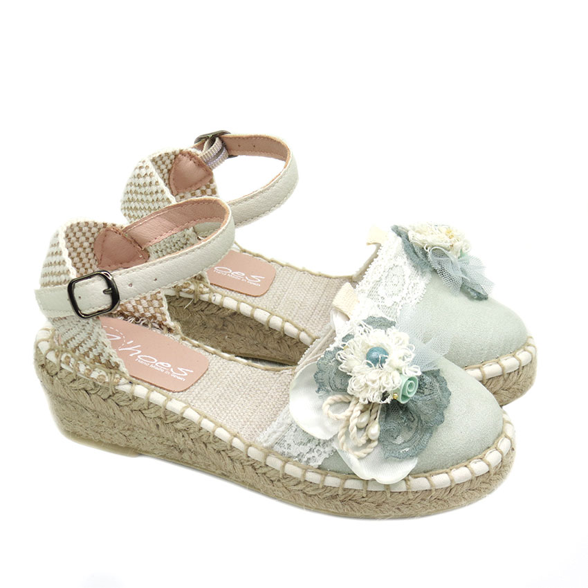 Esparteñas Comunión Verde Zoysan