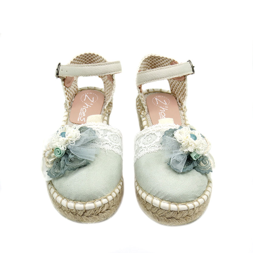 Esparteñas Comunión Verde Zoysan - Imagen 3