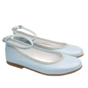 Mercedita Niña Comunión Azul Ruth Secret Brillantes