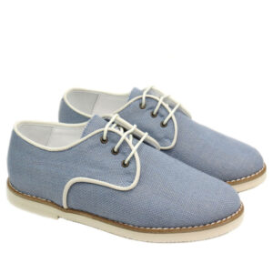 Blucher Niño Azul Comunión Ruth Secret