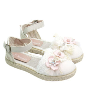 Esparteñas Niñas arras rosas Zoysan