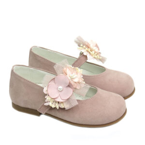 Mercedita Niña Vestir Rosa Andanines