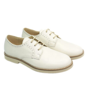 Zapato Niño Comunión Piel Beige Yowas