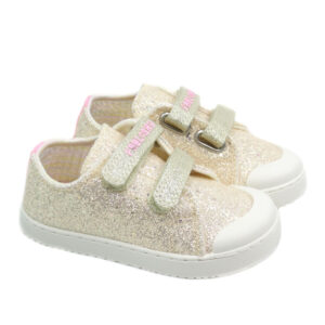 Lona Niña Barefoot Glitter Oro Pablosky