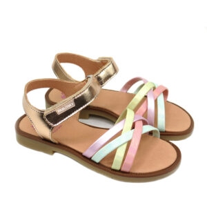 Sandalias Niñas Pablosky Cobre